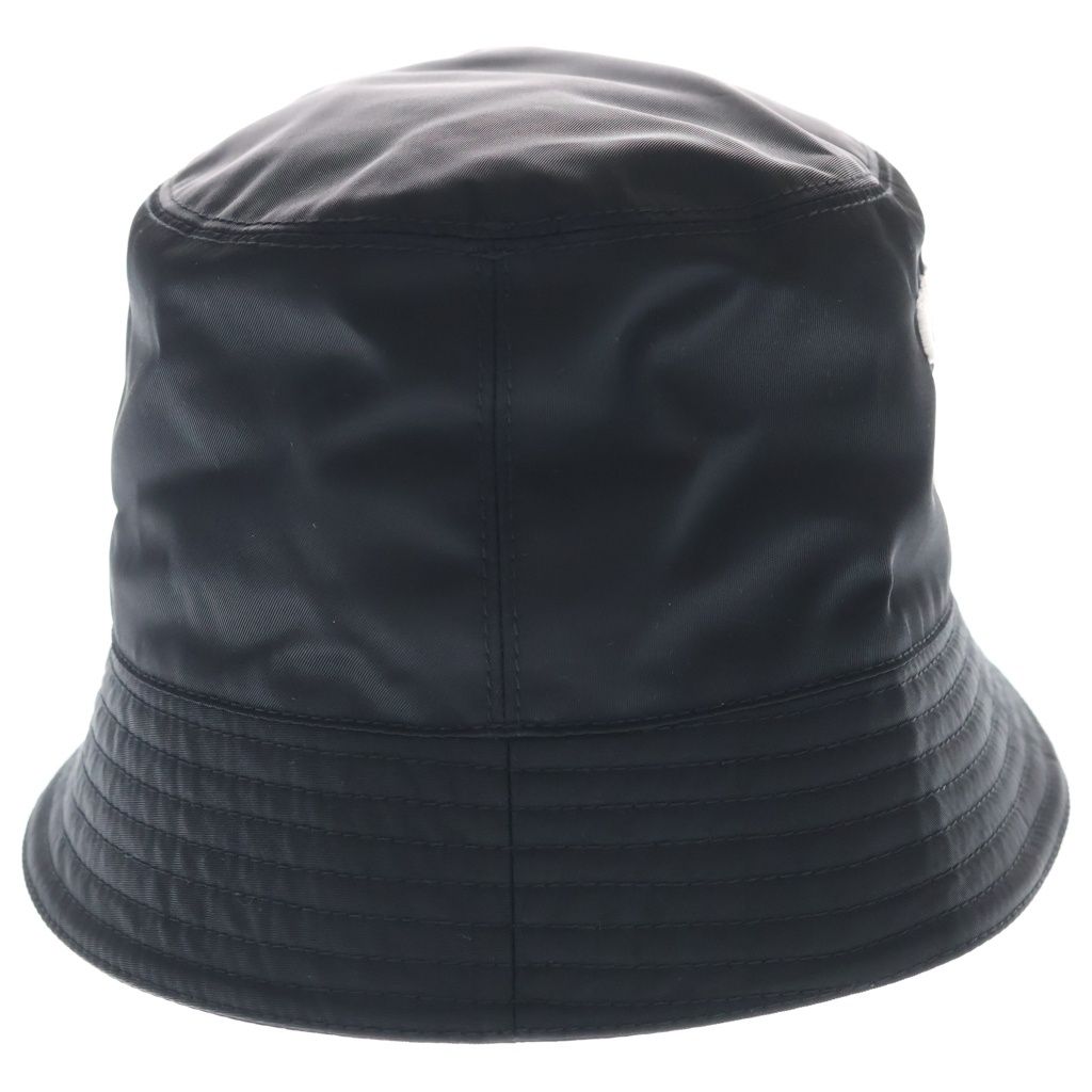 プラダ PRADA 2HC137 ロゴライン ナイロン バケット ハット M PRADA (プラダ) ロゴ Re-Nylon ナイロン バケットハット バケハ #L