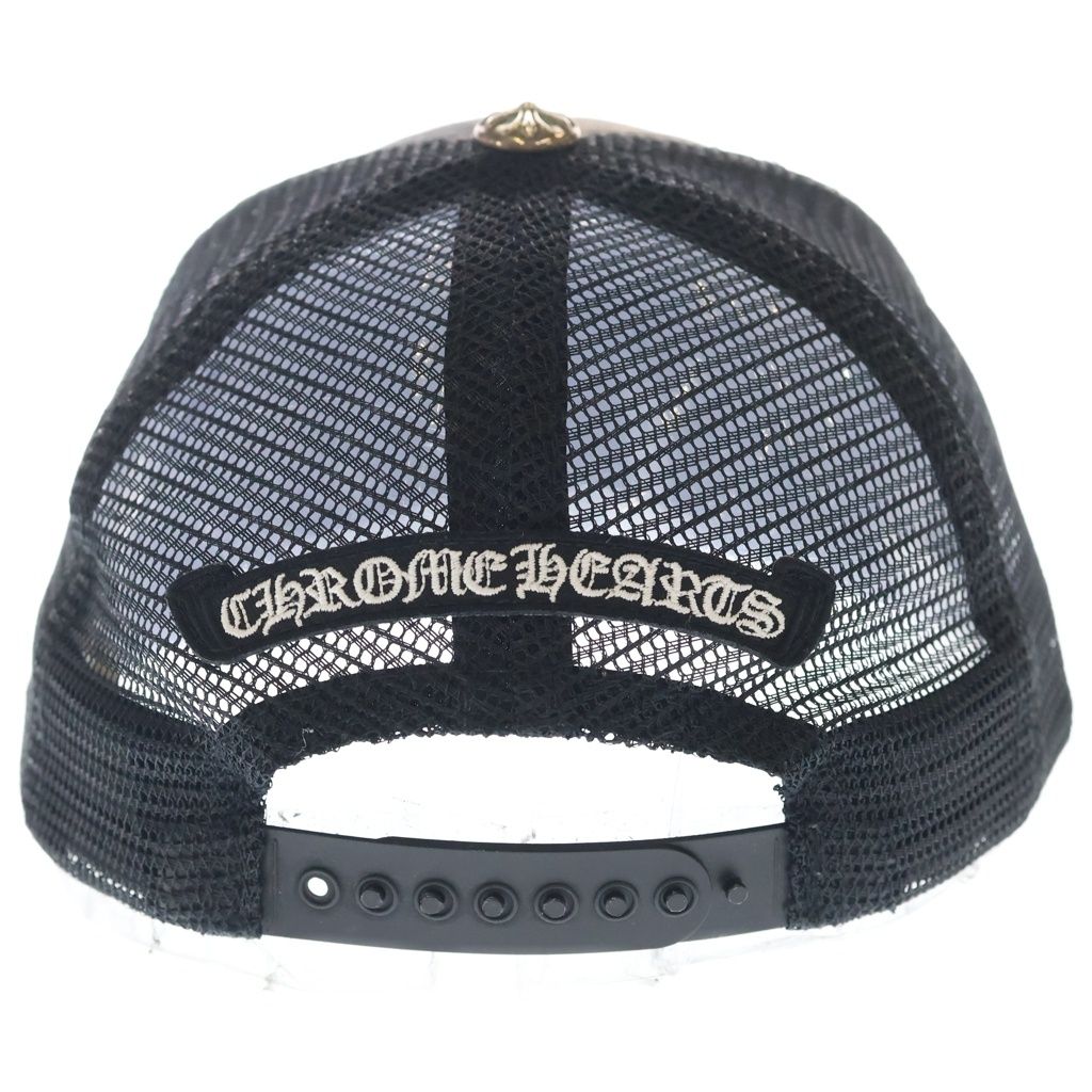 CHROME HEARTS クロムハーツ King Taco Trucker Cap キングタコ トラッカー 迷彩 カモフラ メッシュ ベースボールキャップ 帽子 カーキ CHROME HEARTS (クロムハーツ) King Taco Trucker Cap キングタコ