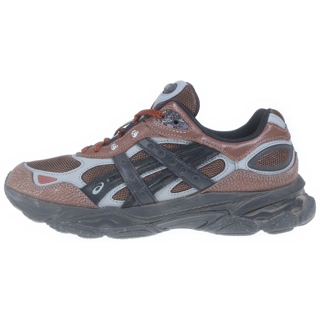 ASICS (アシックス) ×HAL STUDIO Gel-NYC 2.0 SSH ゲルエヌワイシー 2.0 ローカットスニーカー シューズ ブラウン