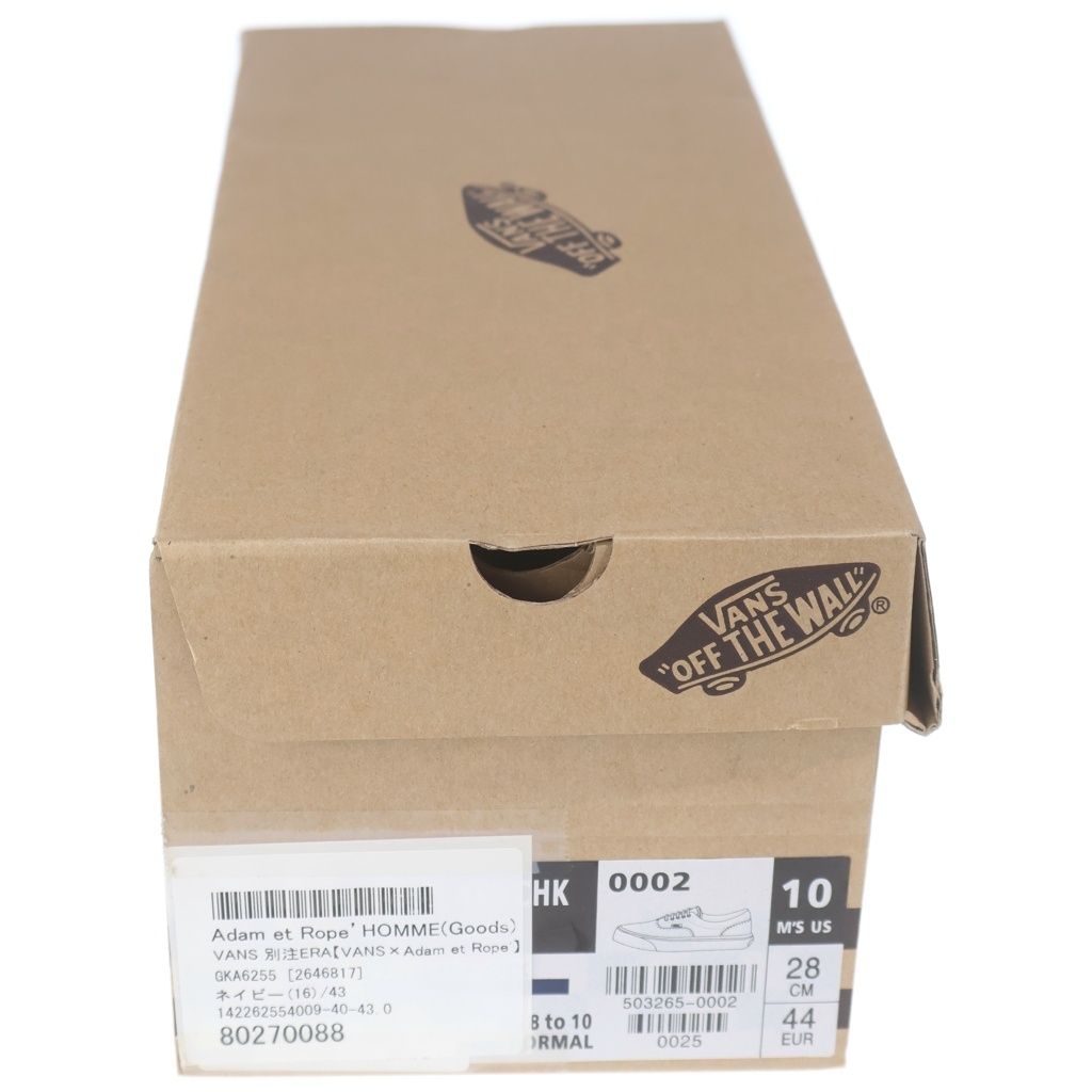 VANS (ヴァンズ) × Adam et Rope Era アダムエロぺ 別注 エラ サイド