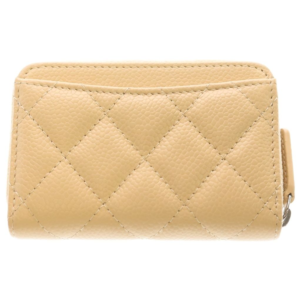 CHANEL (シャネル) マトラッセ クラシックジップコインケース ミニ財布