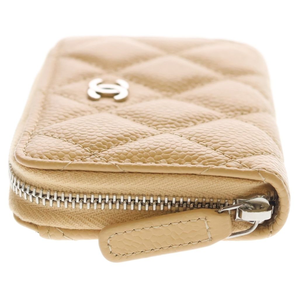 CHANEL (シャネル) マトラッセ クラシックジップコインケース ミニ財布