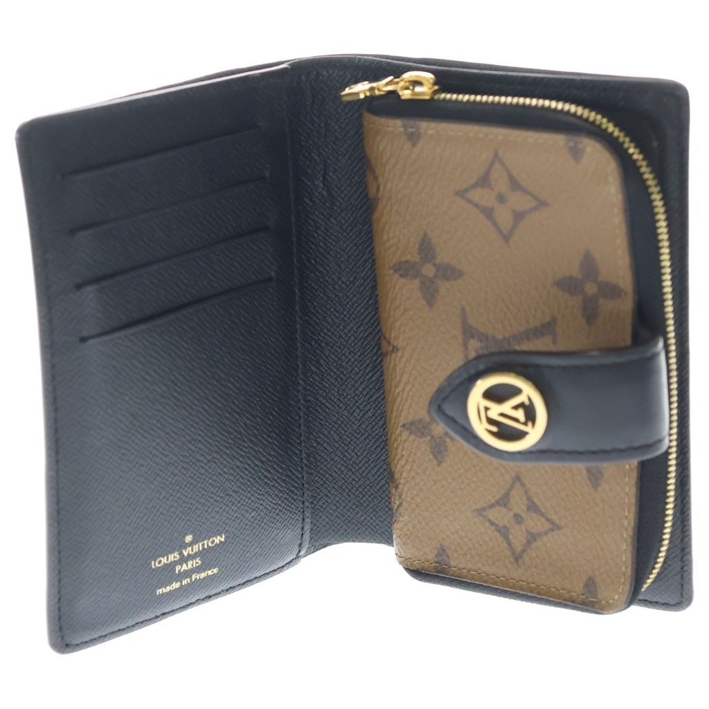 ルイヴィトン モノグラム・リバース ポルトフォイユ・ジュリエット 二つ折り財布 LOUIS VUITTON (ルイヴィトン) モノグラムリバース ポルトフォイユ