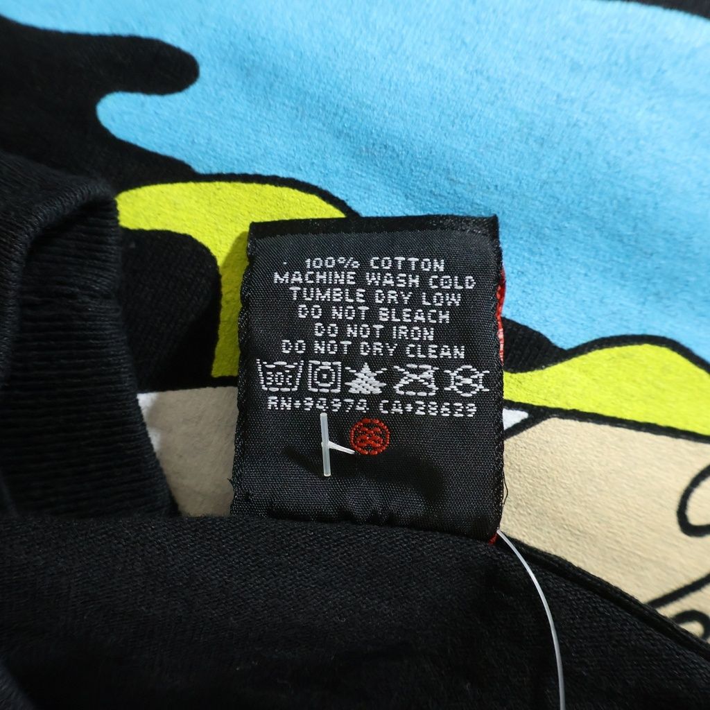 STUSSY (ステューシー) 00s OLD ×Ghost Print Tee オールド サーフマン