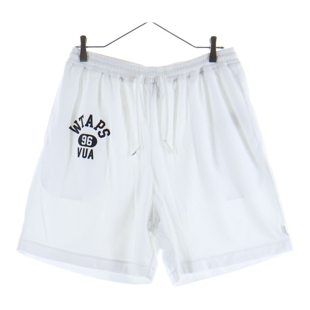 WTAPS (ダブルタップス) 25SS WUS SHORTS POLY ロゴプリント メッ