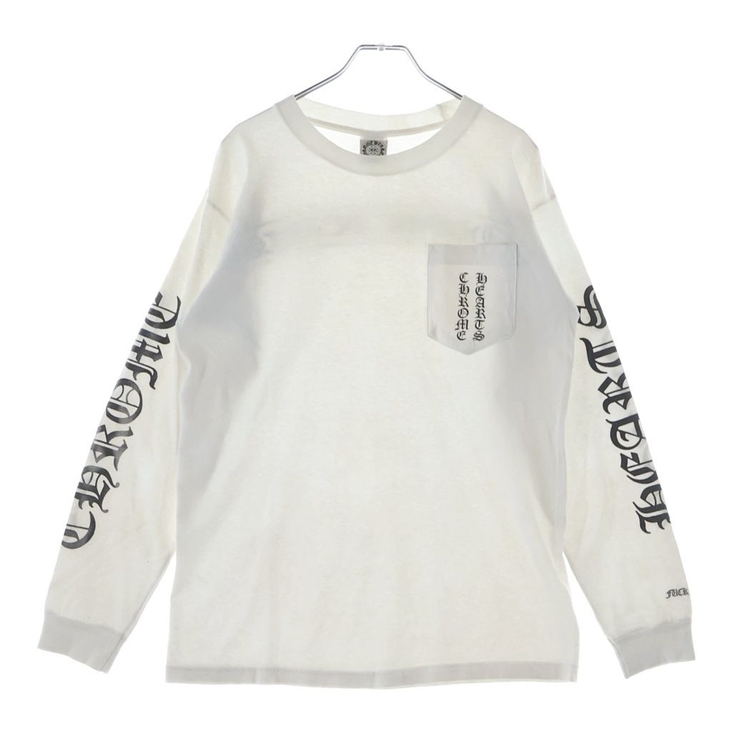 CHROME HEARTS (クロムハーツ) OLD L/S オールド 袖英字ロゴ バック