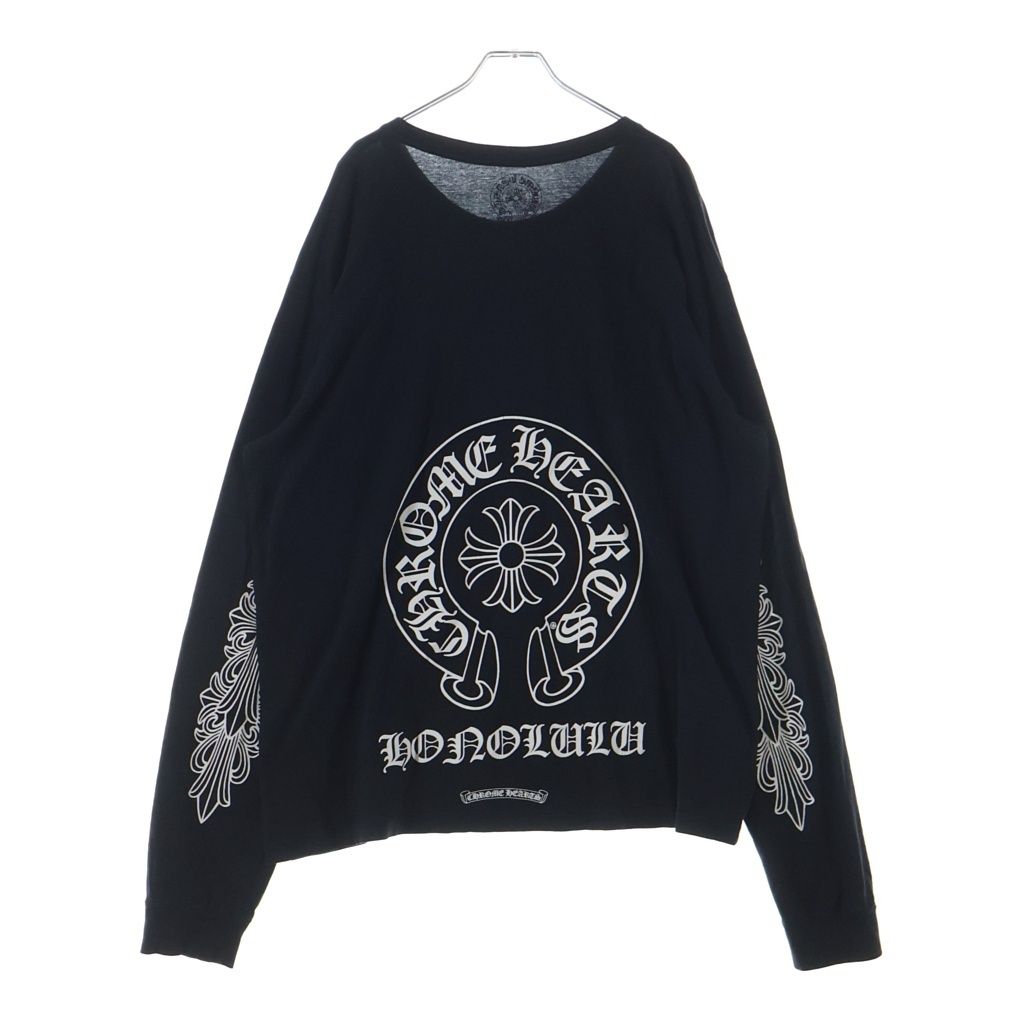 CHROME HEARTS (クロムハーツ) CH L/S LTD ホノルル限定 袖フローラル