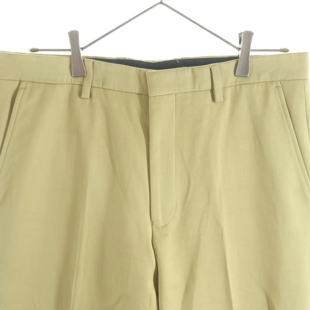 DRIES VAN NOTEN ドリスヴァンノッテン コットンストレートスラックスパンツ ベージュ 1157-343-1247 DRIES VAN NOTEN (ドリスヴァンノッテン) コットンストレート