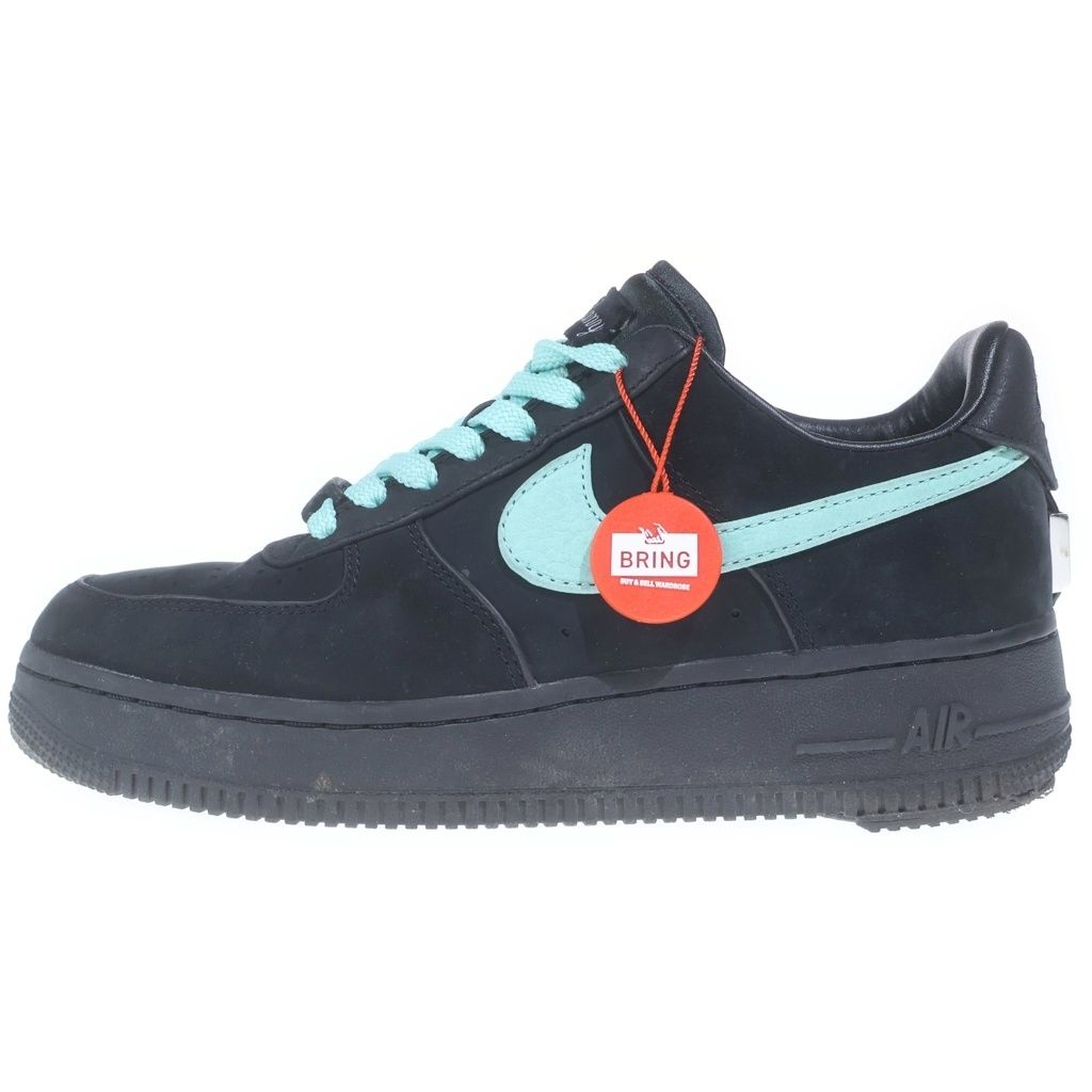 NIKE (ナイキ) ×TIFFANY&CO AIR FORCE 1 LOW DZ1382-001 ×ティファニー エアフォース1 ローカットスニーカー US6.5/24.5cm ブラック/ブルー 60,500円