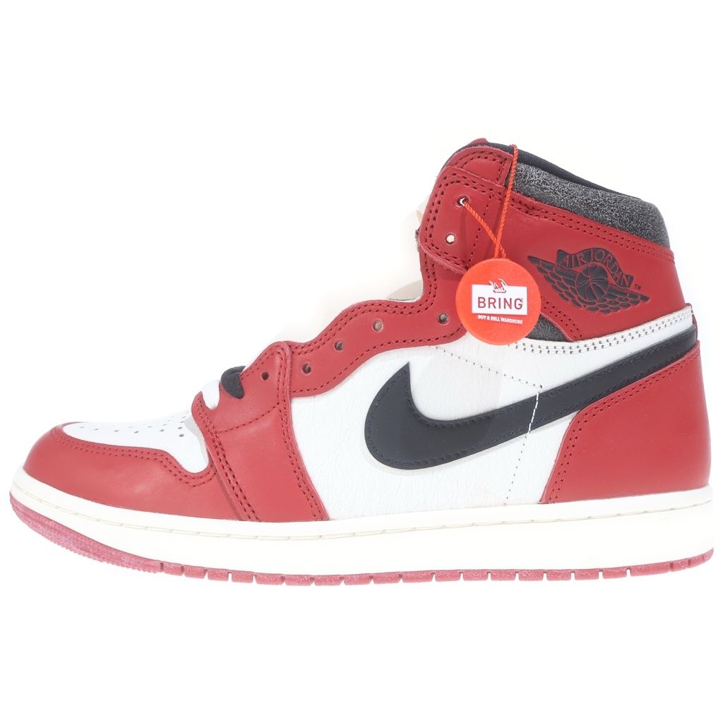 NIKE (ナイキ) AIR JORDAN 1 HIGH OG CHICAGO LOST & FOUND DZ5485-612 エアジョーダン1 ハイ ロスト アンド ファウンド ハイカットスニーカー レッド/ホワイト US9/27cm