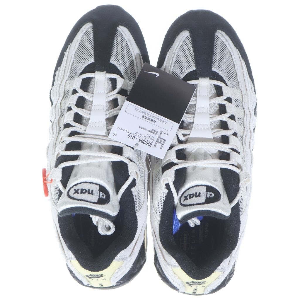 NIKE (ナイキ) AIR MAX 95 BIG BUBBLE エア マックス95 ビッグバブル ローカットスニーカー ブラック/ホワイト US9.5/27.5cm IQ0284-010 NIKE (ナイキ) AIR MAX 95 BIG BUBBLE エア マックス95 ビッグバブル ローカットスニーカー ブラック/ホワイト US9.5/27.5cm IQ0284-010