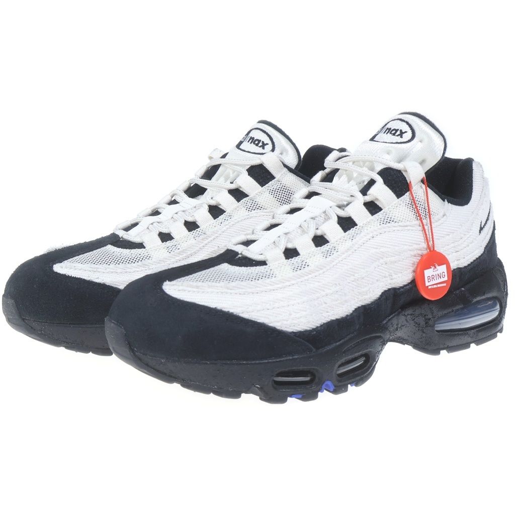 NIKE (ナイキ) AIR MAX 95 BIG BUBBLE エア マックス95 ビッグバブル ローカットスニーカー ブラック/ホワイト US9.5/27.5cm IQ0284-010 NIKE (ナイキ) AIR MAX 95 BIG BUBBLE エア マックス95 ビッグバブル ローカットスニーカー ブラック/ホワイト US9.5/27.5cm IQ0284-010