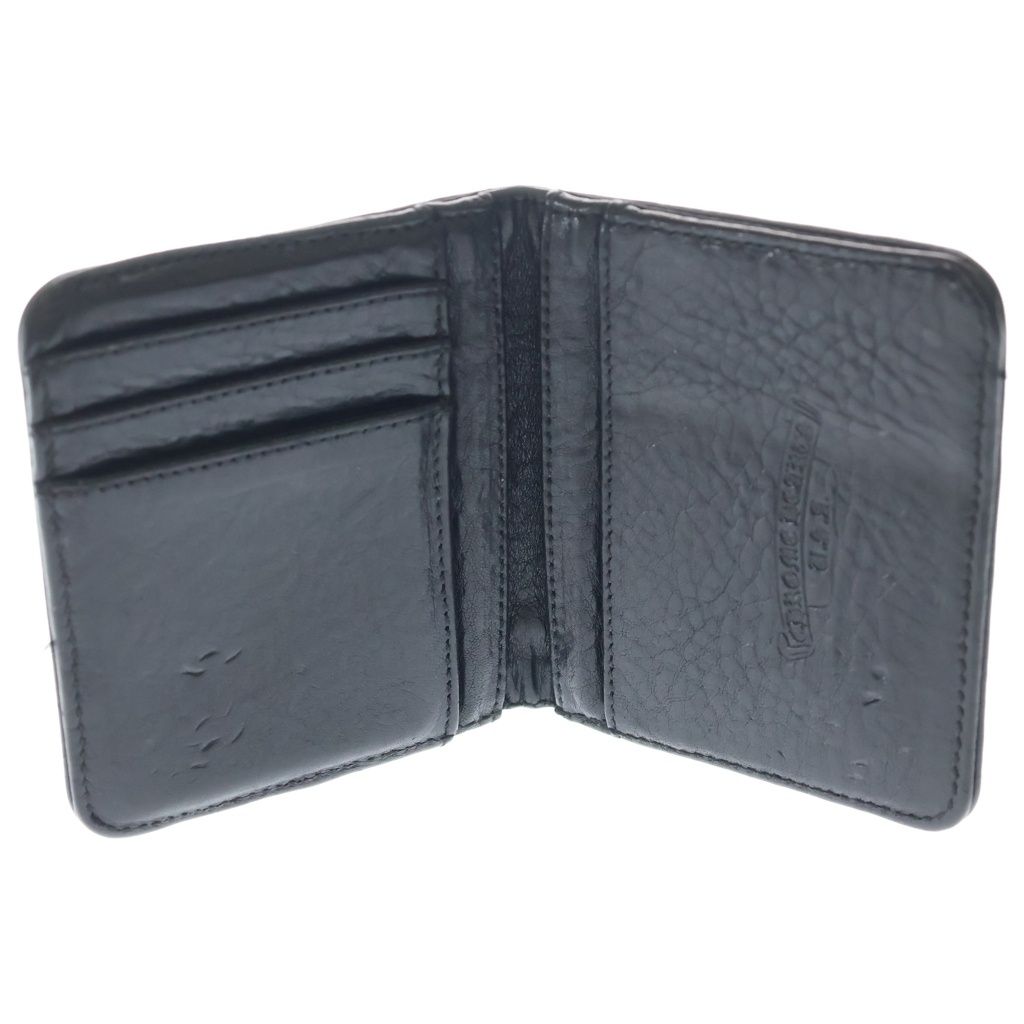 クロスパッチグロメット付き二つ折り財布DIGIディジャコモ(インボイス原本付属) CHROME HEARTS (クロムハーツ) DR DIGIACOMO 1CEME ディジャコモ