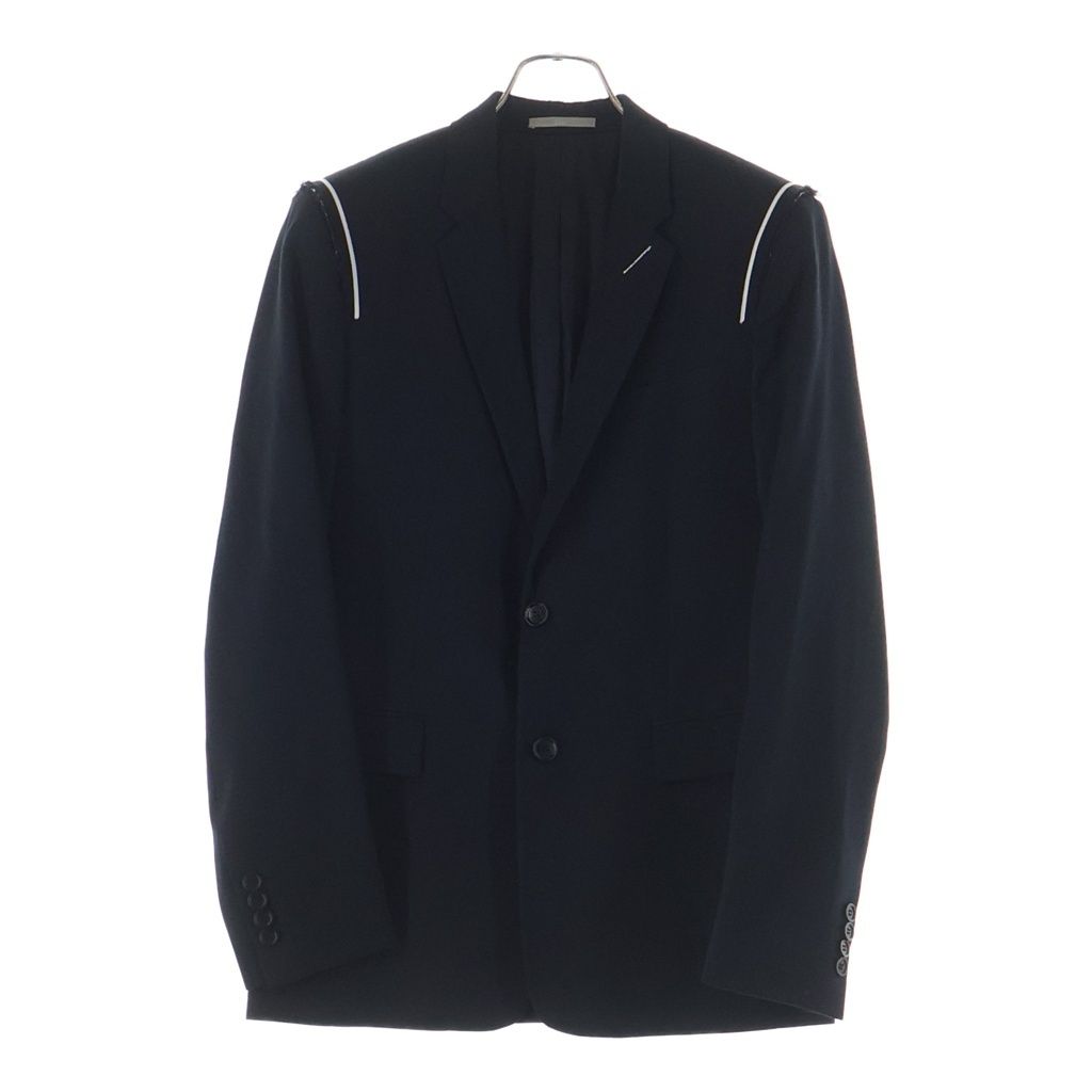 Dior HOMME (ディオールオム) 17AW ショルダードッキング テーラード ジャケット ブラック 733C269U3576