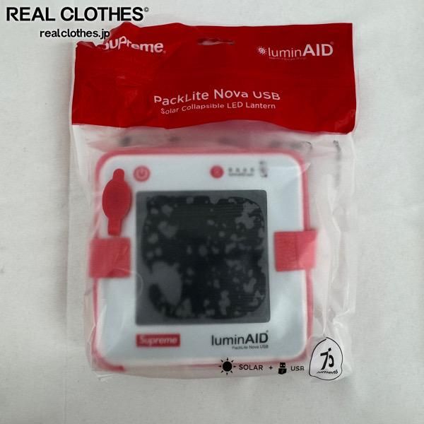 Supreme [18SS] LuminAID Packlite Nova USB/LumineAid Pack Light Nova/Lantern/Red
