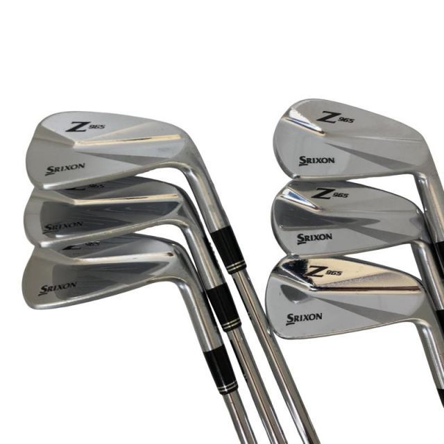 【中古】 ダンロップ SRIXON Z965 6S アイアンセット IR Dynamic Gold D.S.T (フレックスS) メンズ 男性用 右利き 右用 Cランク ゴルフクラブ