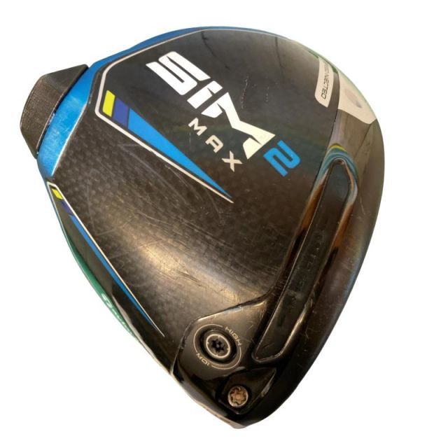 【中古】 テーラーメイド SIM2 MAX 10.5° ドライバー DR 純正特注シャフト (フレックスS) メンズ 男性用 右利き 右用 Dランク ゴルフクラブ