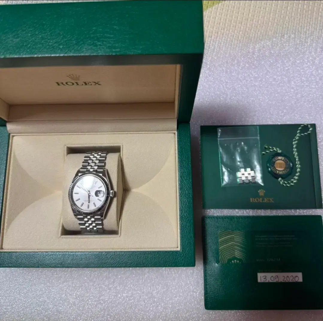 ROLEX ロレックス 126234 デイジャスト36 シルバー バーインデックス