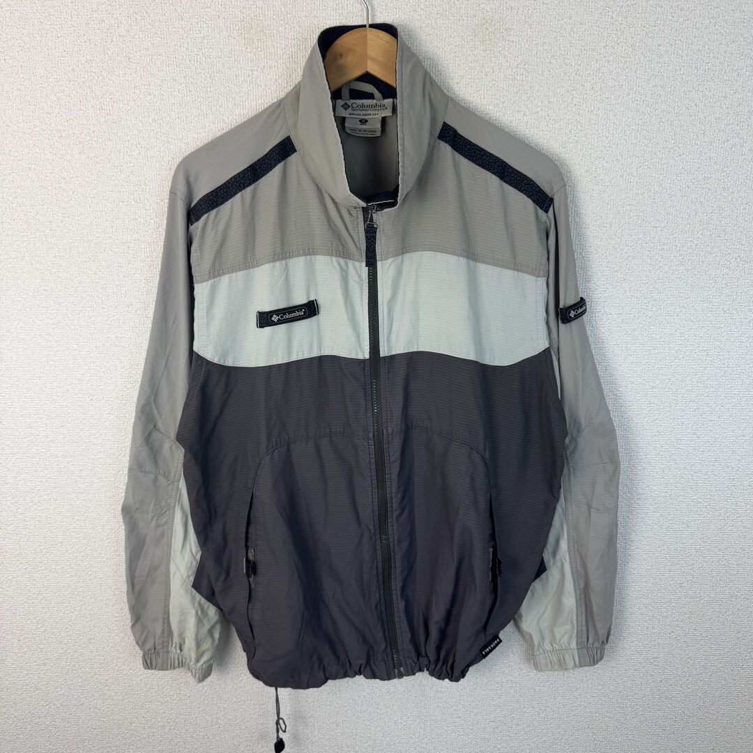 Columbia コロンビア ジップジャケット 切り替え マルチカラー M メンズ 古着 アウトドア テック系 6,460円