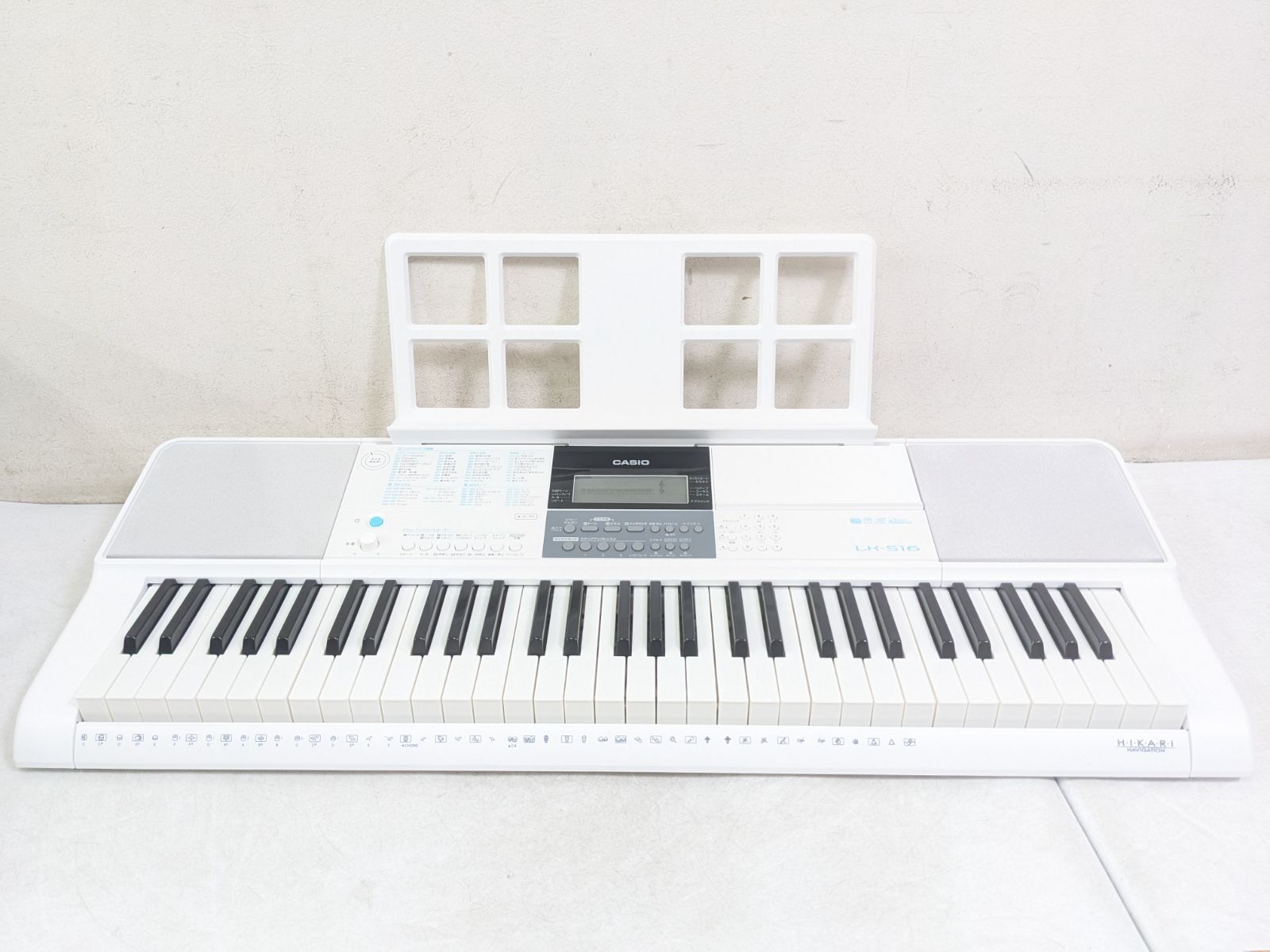 CASIO LK-516 2019年製 電子キーボード 電子ピアノ - メルカリ
