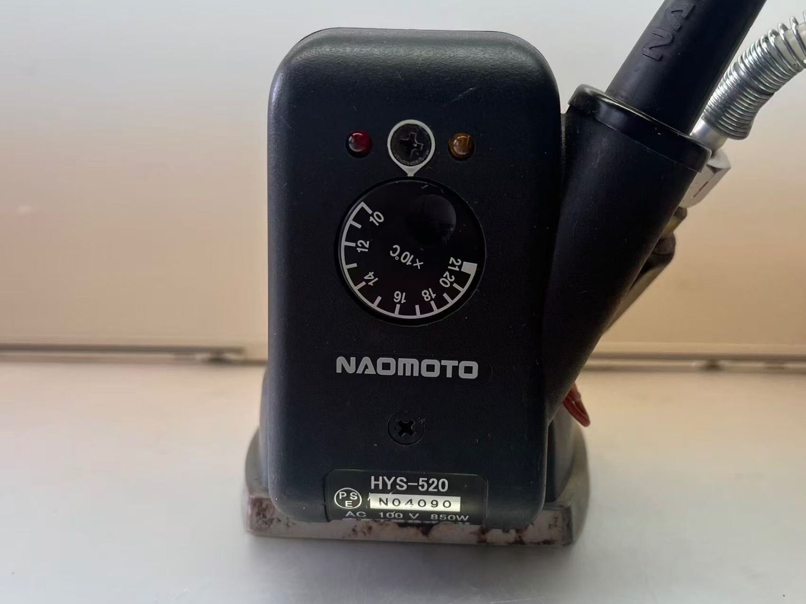 動作確認済）ナオモト NAOMOTO アイロン 業務用滴下式ハイスチーム