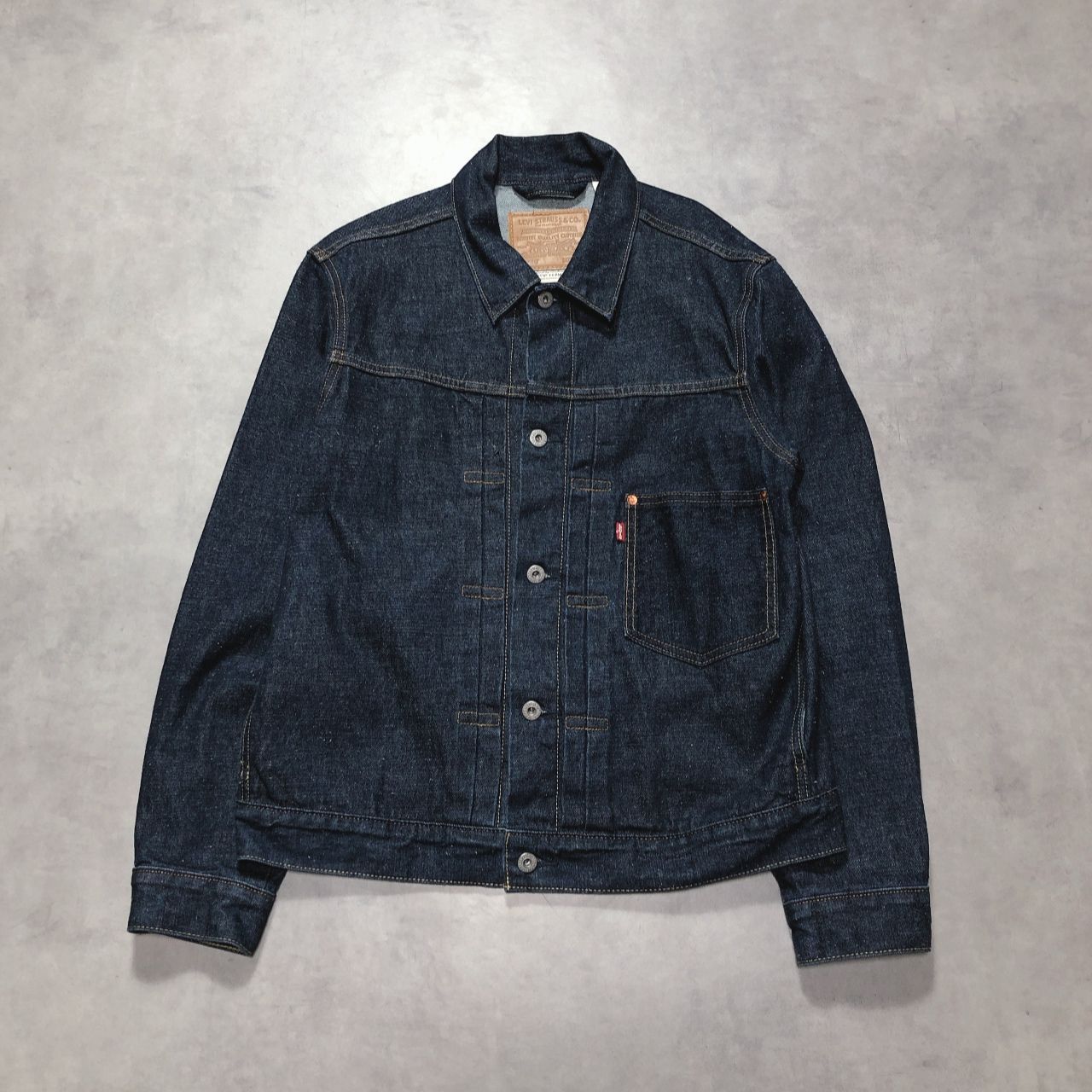GQ6071◇Levi’s : TYPE I TRUCKER JACKET A3174-0002◇M◇リーバイス トラッカージャケット セルビッジ デニムジャケット