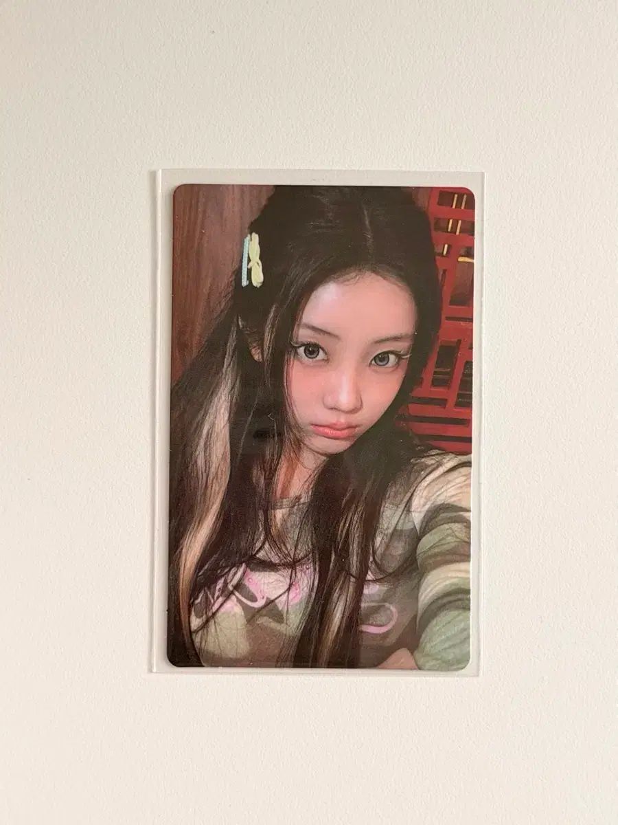 ILLIT ONE 원희 トレカ Weverse Shop ラキドロ it's me 未公開トレカ