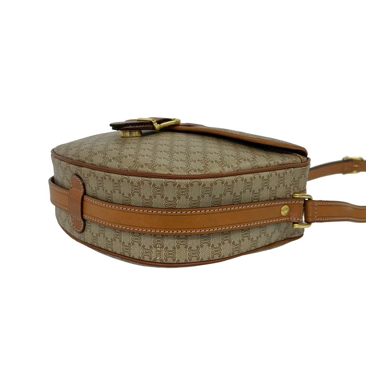 極 美品 CELINE セリーヌ ヴィンテージ マカダム ブラゾン トリオンフ