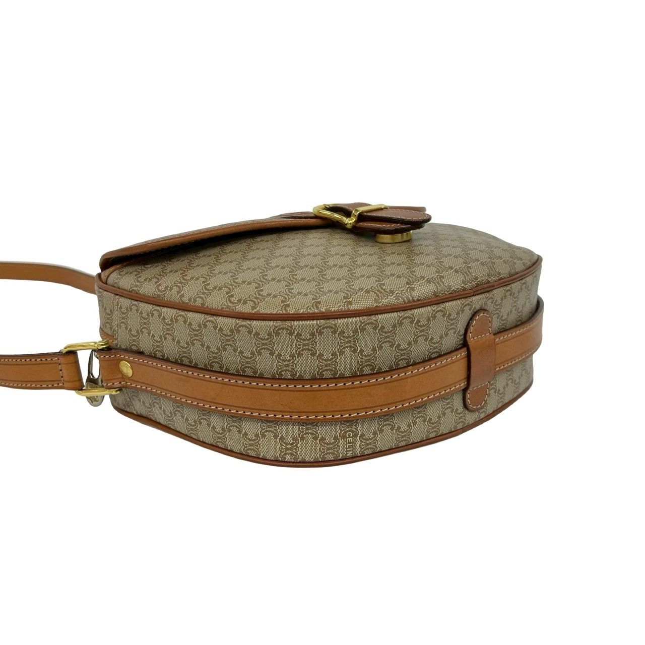 極 美品 CELINE セリーヌ ヴィンテージ マカダム ブラゾン トリオンフ
