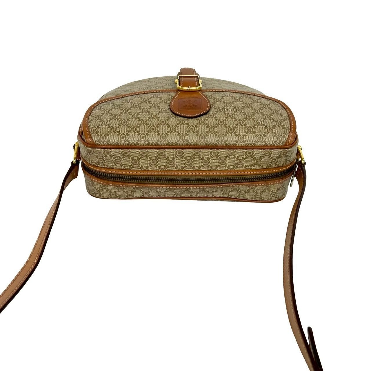 極 美品 CELINE セリーヌ ヴィンテージ マカダム ブラゾン トリオンフ