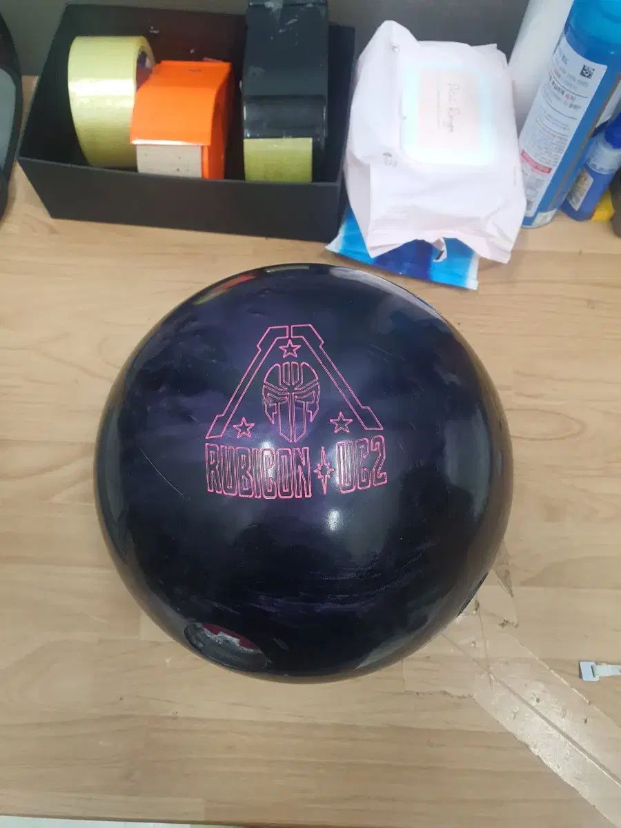中古ボーリングボール 15p ルビー コンサート US2