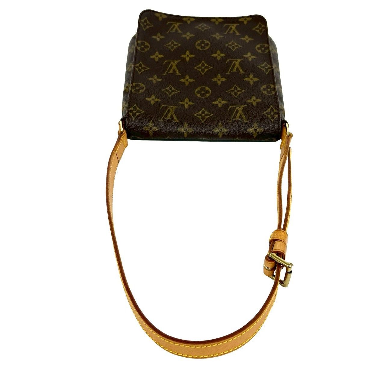 極 美品 LOUIS VUITTON ルイヴィトン ミュゼットサルサ モノグラム