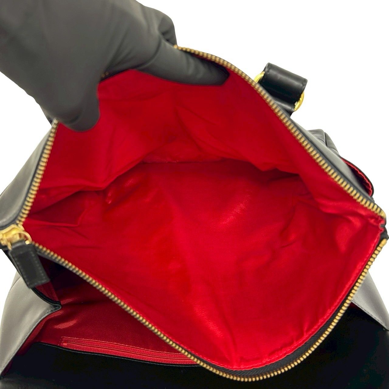 極 美品 箱 袋付 YVES SAINT LAURENT イヴ・サンローラン ロゴ 刻印