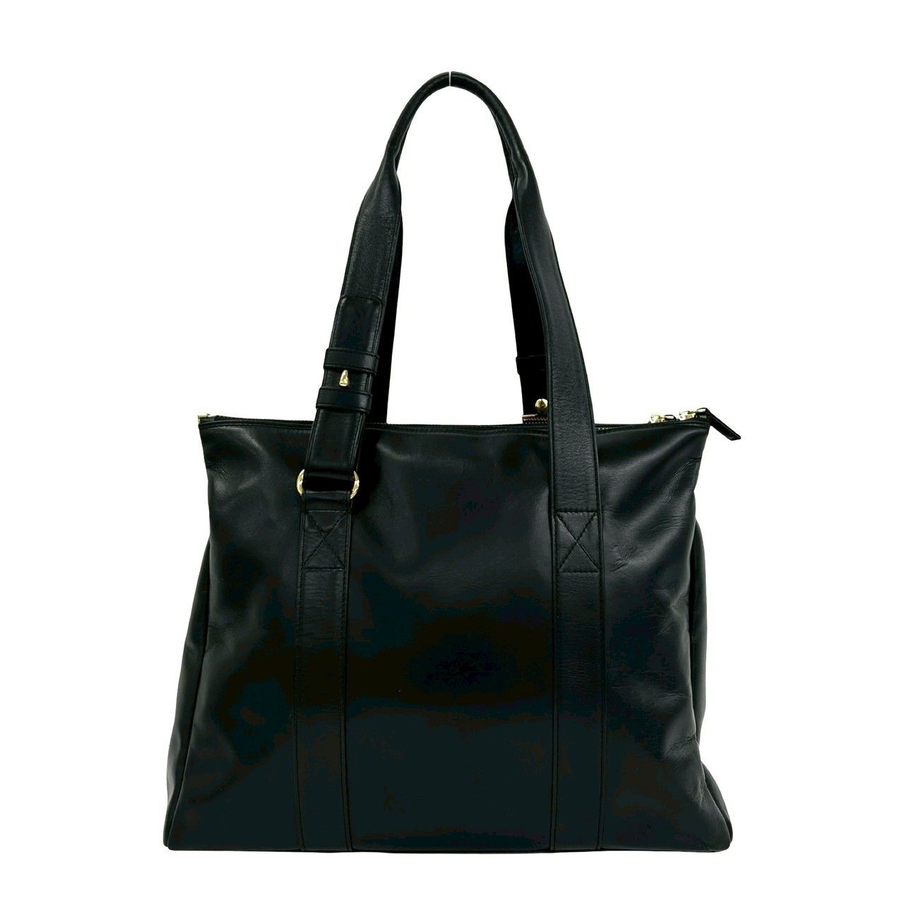 極 美品 箱 袋付 YVES SAINT LAURENT イヴ・サンローラン ロゴ 刻印