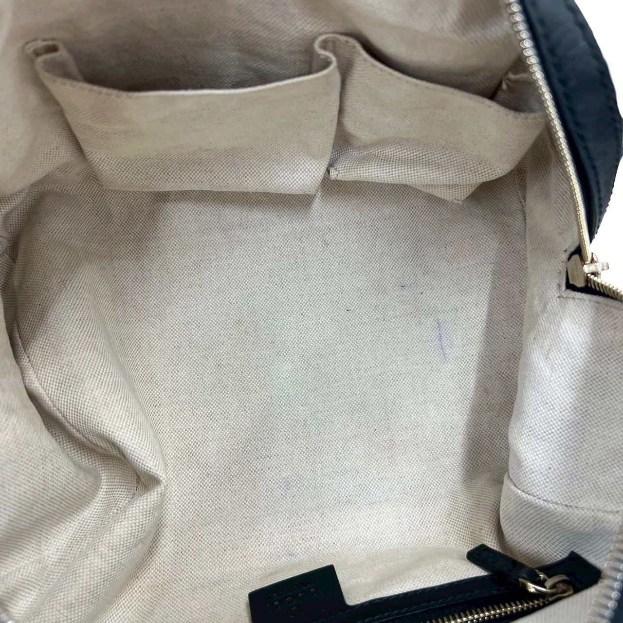 極 美品 GUCCI グッチ ディアマンテ ロゴ キャンバス レザー 2way