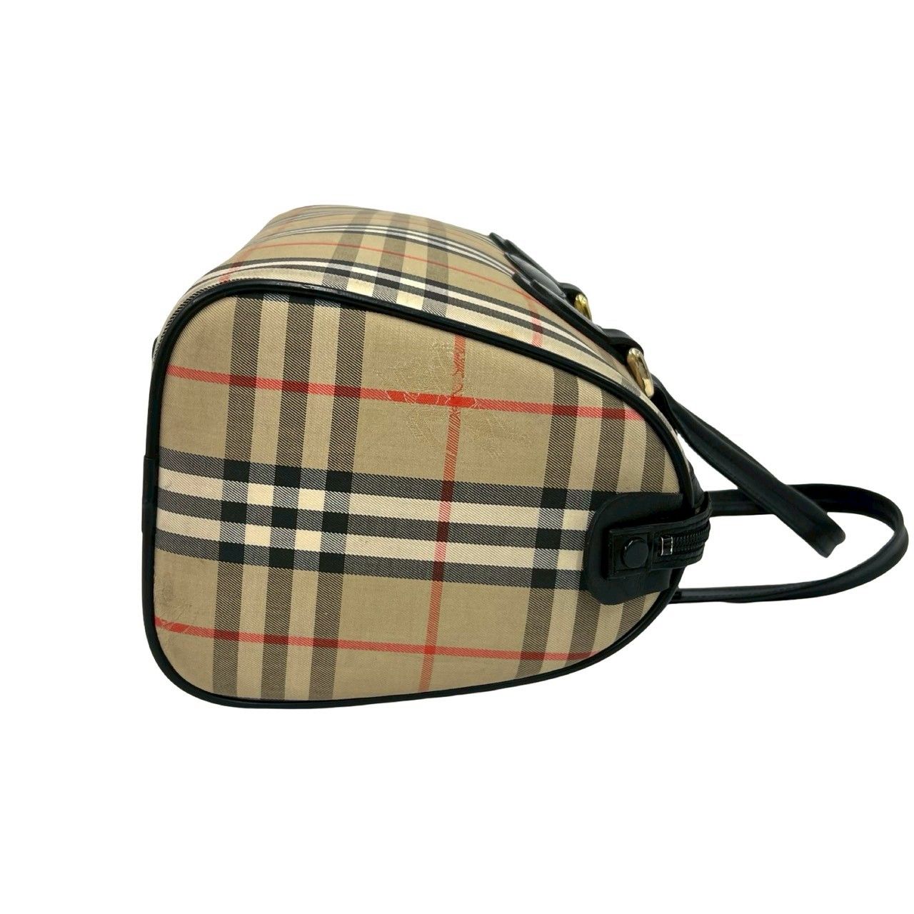 極 美品 Burberrys バーバリーズ ロゴ ノバチェック シャドーホース