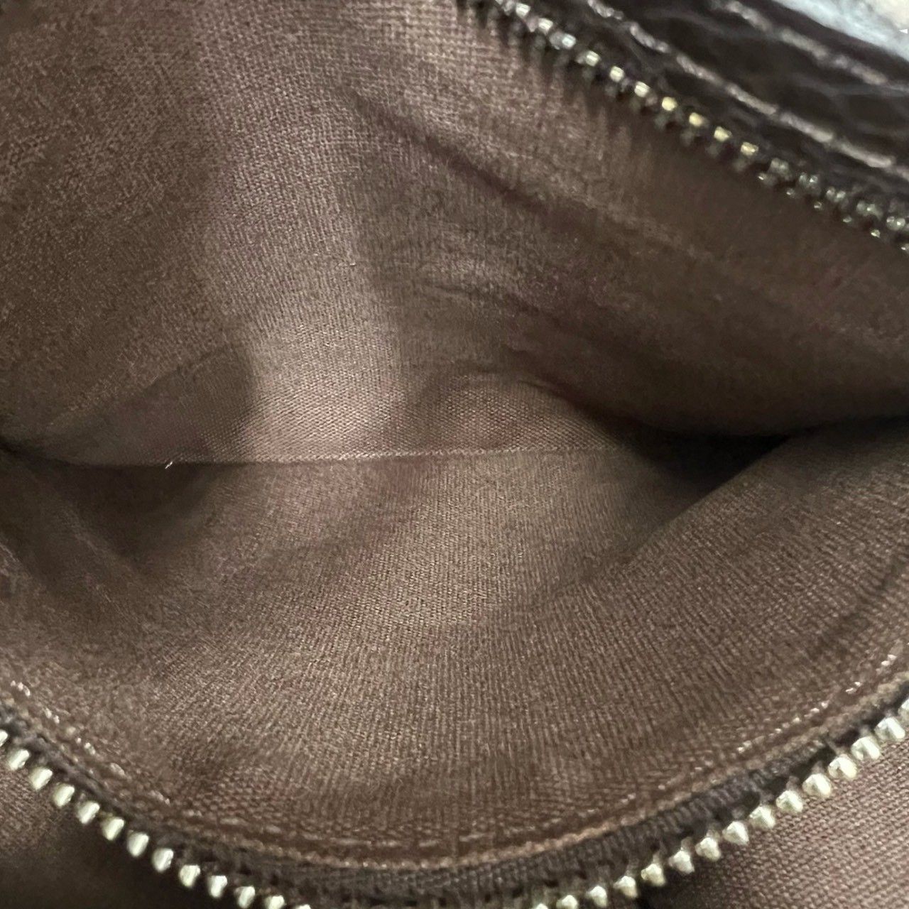 未使用保管品 BURBERRY バーバリー ロゴ 刻印 ノバチェック 柄 レザー