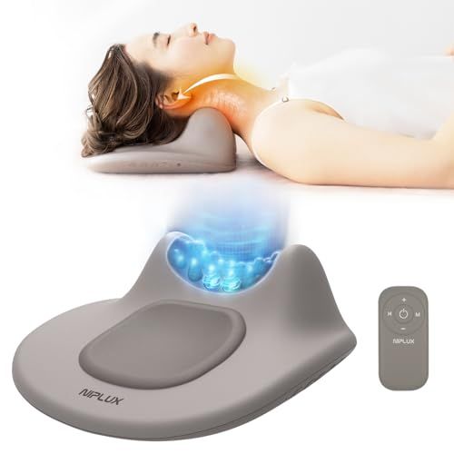 NIPLUX ネック リラックス 首 肩こり 温熱 電動 5種類モード 16段階強度調節 NECK PREMS ネックプレミスyu