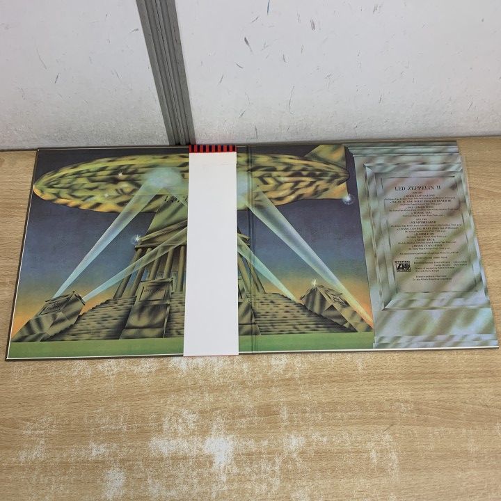 LED ZEPPELIN レコード 帯付き △01)【1点限り!】【帯付き】Led Zeppelin/Led Zeppelin II/レッド