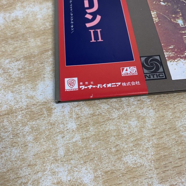 △01)【1点限り!】【帯付き】Led Zeppelin/Led Zeppelin II/レッド