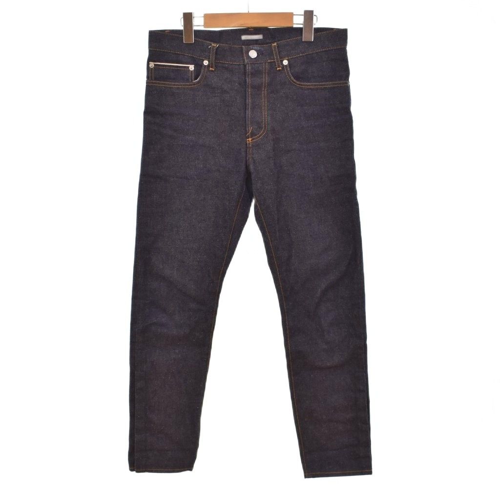 ディオール Dior × サカイ SACAI 21AW Slim-Fit Jeans Low Cotton Denim スリムフィットジーンズ デニムパンツ 29 インディゴ 紺 ネイビー 213D007AY507 ☆AA★