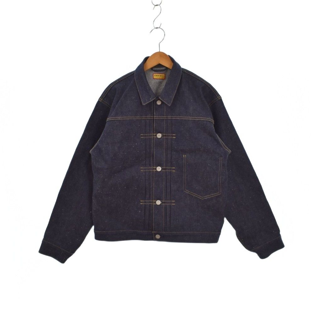 ヒューマンメイド HUMAN MADE DENIM WORK JACKET デニムワークジャケット チェーンステッチ M インディゴ 紺 ネイビー HM31JK002 ☆AA★ 27,235円