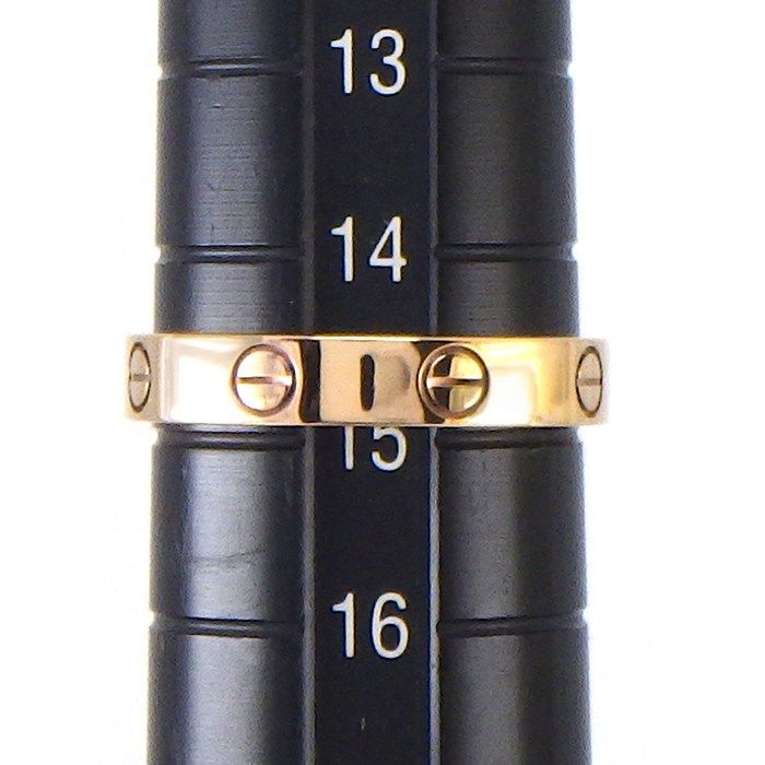 カルティエ Cartier リング ラブ スモールモデル SM B4085255 K18PG