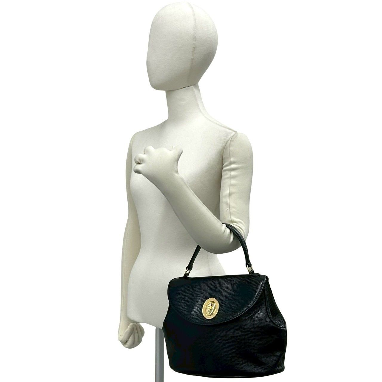 極 美品 保存袋付 Christian Dior ディオール ヴィンテージ CD ロゴ