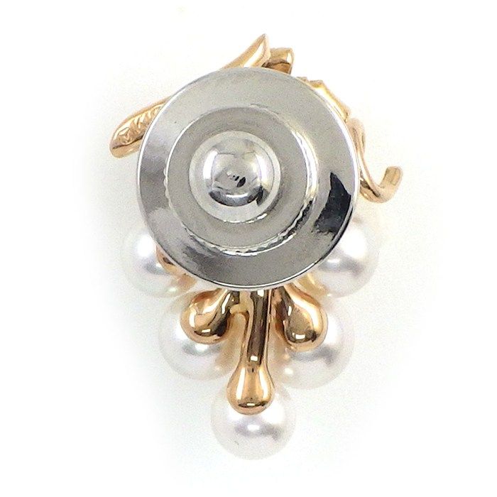 ミキモト MIKIMOTO ピンブローチ ブドウモチーフ パール 4.0-5.0mm珠