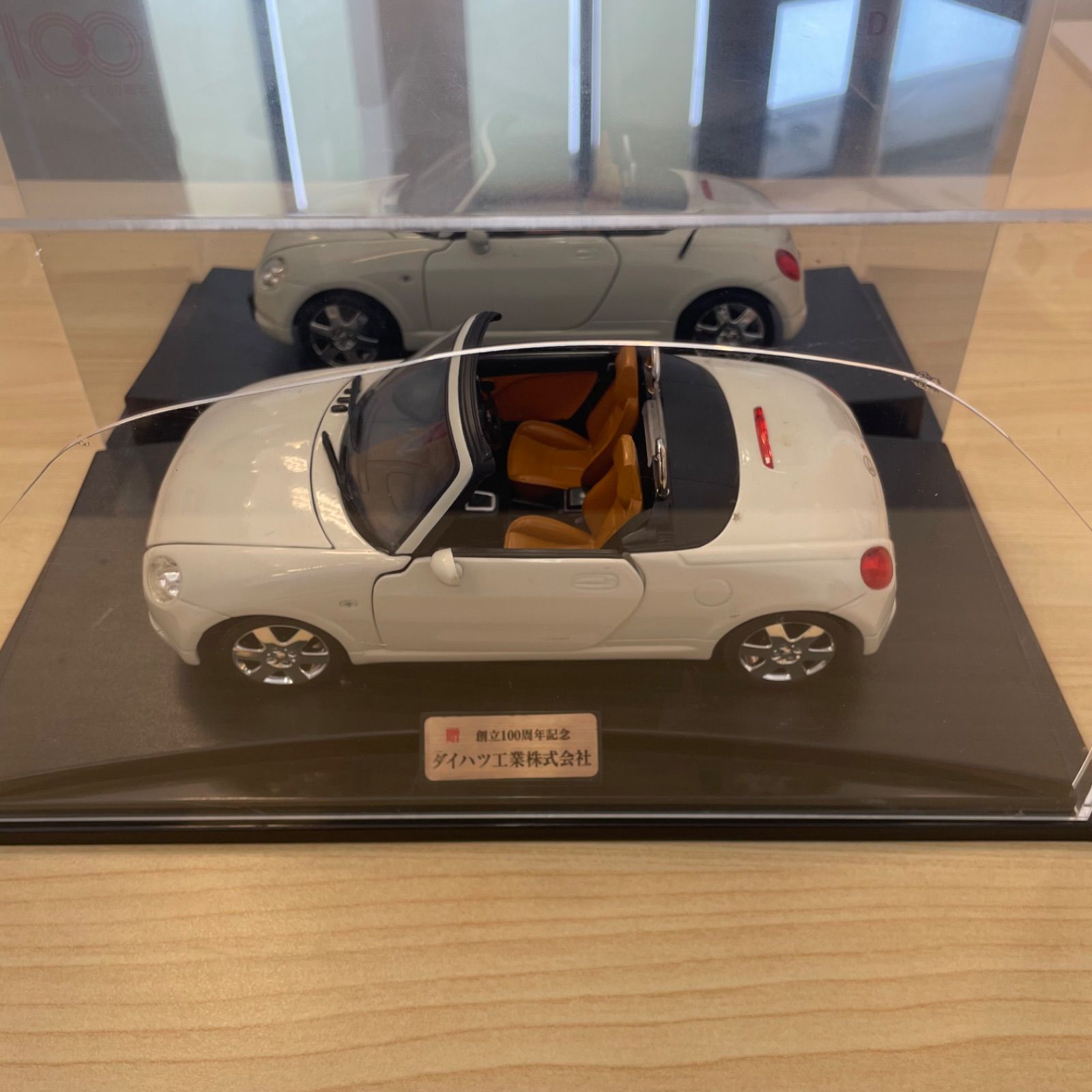 M*中様 【希少】ダイハツ創立100周年記念 コペン 1/18スケール ミニカー ダイハツ 創立100周年記念 コペン 1/18スケール DAIHATSU Copen