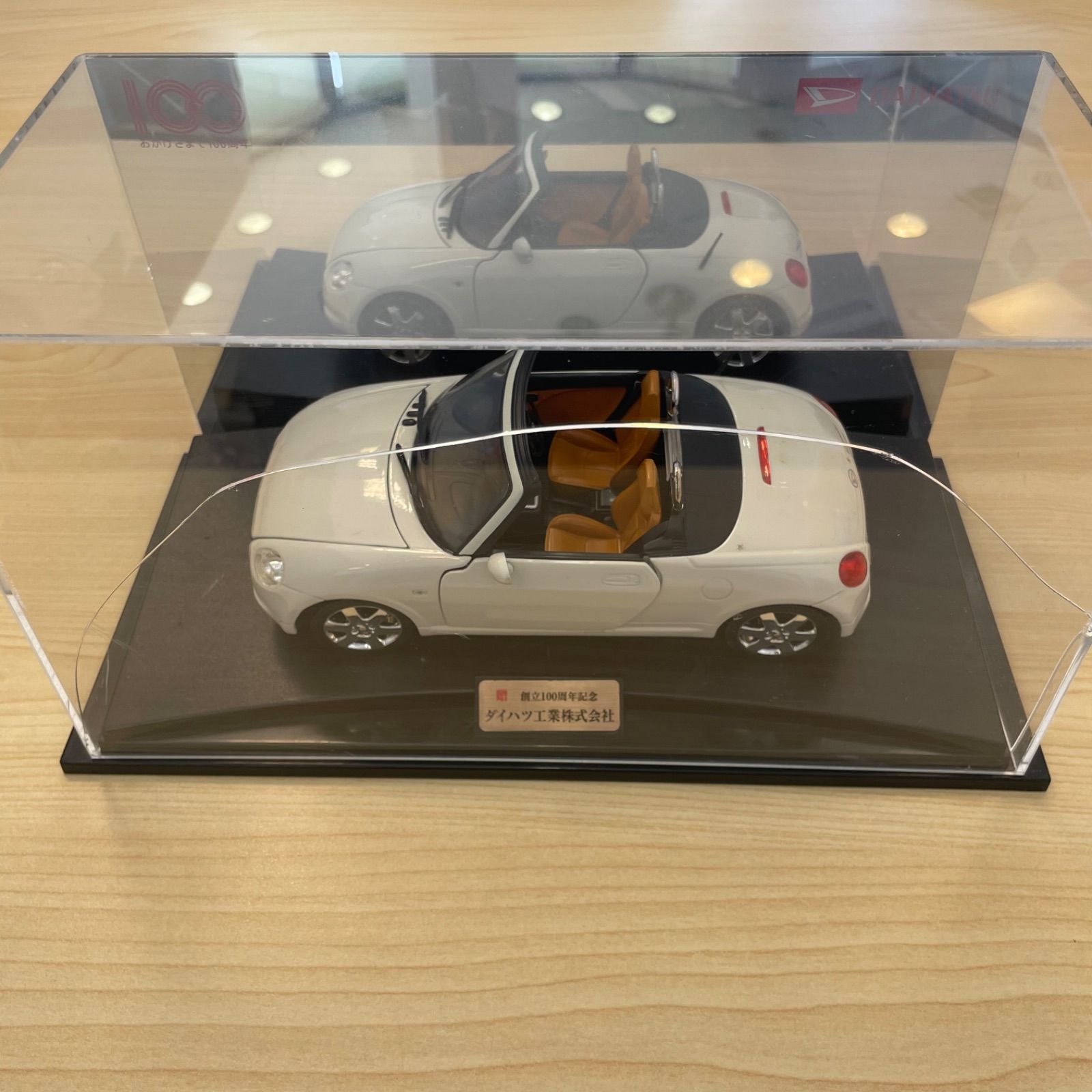M*中様 【希少】ダイハツ創立100周年記念 コペン 1/18スケール ミニカー ダイハツ 創立100周年記念 コペン 1/18スケール DAIHATSU Copen