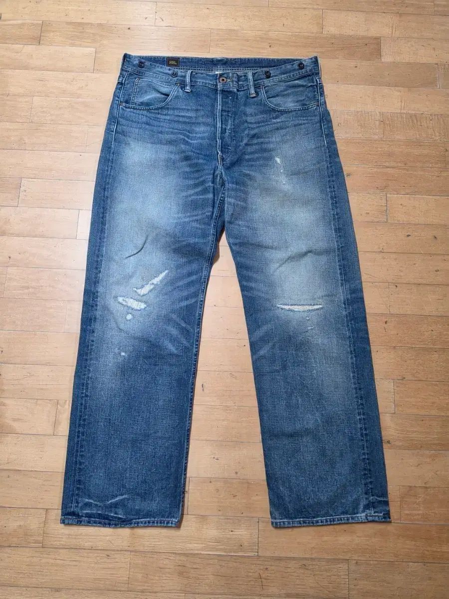RRL(ダブルアールエル) ヴィンテージ ファイブポケット ハウエルジーン 38x32