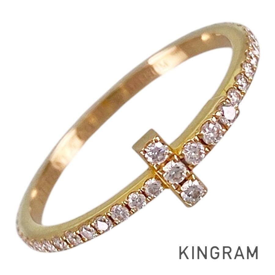 ティファニー TIFFANY&Co. Tワイヤー K18YG ダイヤモンド 10号(50