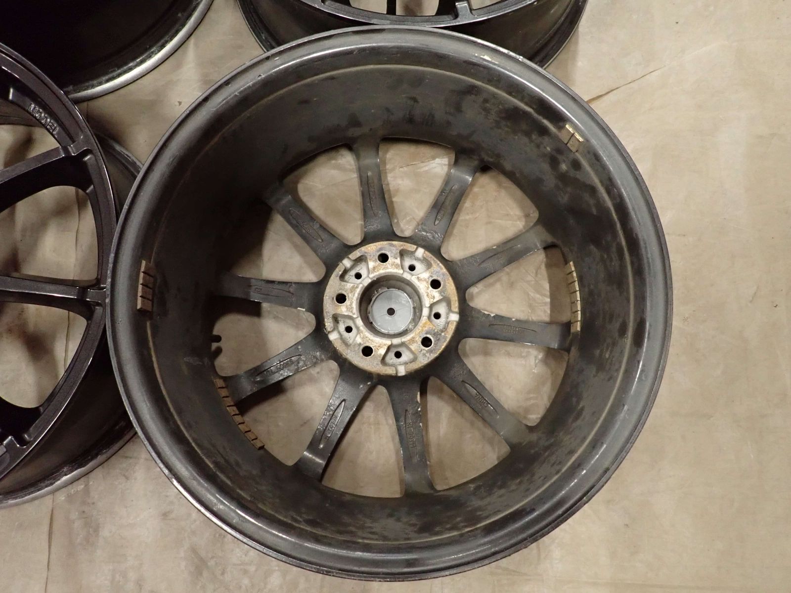 4本SET 会社宛 送料無料 18×7J シュナイダー スタッグ アルミ 5穴 PCD 